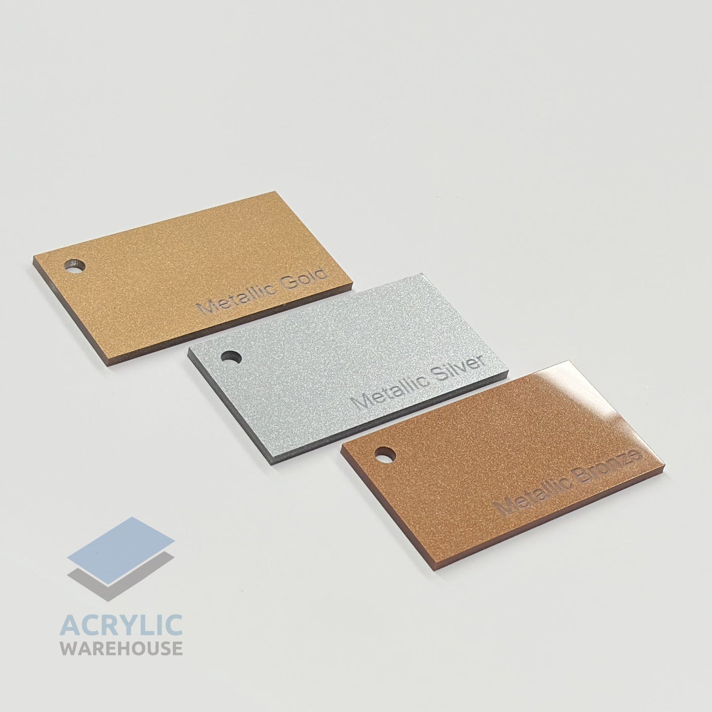 3mm Metallic Bronze Acrylic 2440x1220mm (Dual Tone) AA