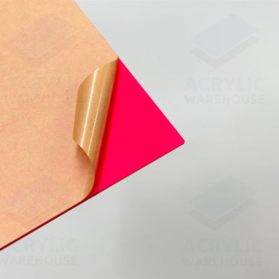 3mm Hot Pink Acrylic 2420x1220mm (Matte/Gloss) AA