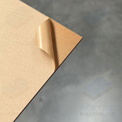 3mm Metallic Bronze Acrylic 2440x1220mm (Dual Tone) AA