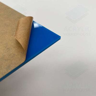 3mm Blue Acrylic 600x1200mm (Gloss/Gloss) AA