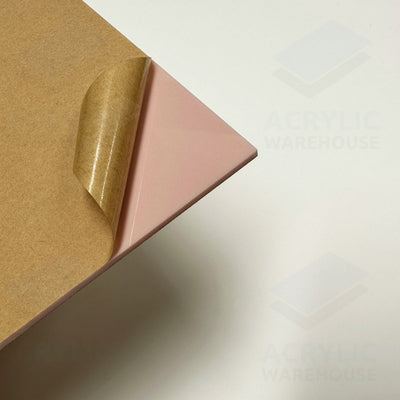 3mm Blush Pink Acrylic 2400x1220mm (Matte/Gloss) AB