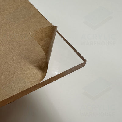 4mm Clear Acrylic 2440x1220mm (Gloss/Gloss) AA