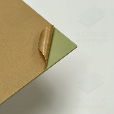 3mm Sage Green Acrylic 2400x1220mm (Matte/Gloss) AB